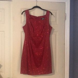 Red Cocktail Dress (size 11)